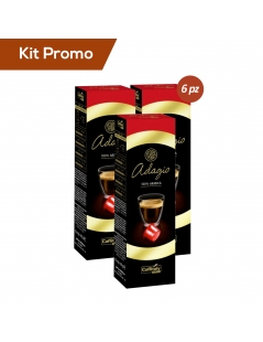 Box 60 capsule Adagio con note di Bergamotto Caffitaly