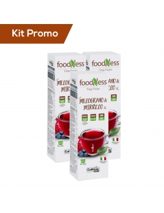 Box 30 capsule Melograno e mirtillo Foodness per Caffitaly