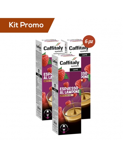 Box 60 capsule espresso al Lampone Caffitaly