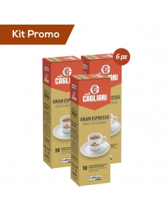 Box 60 capsule Grand Espresso Cagliari Caffitaly