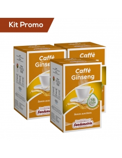 Sandemetrio - Caffè al Ginseng in cialde, Kit da 54