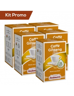 Sandemetrio - Caffè al Ginseng in cialde, Kit da 90
