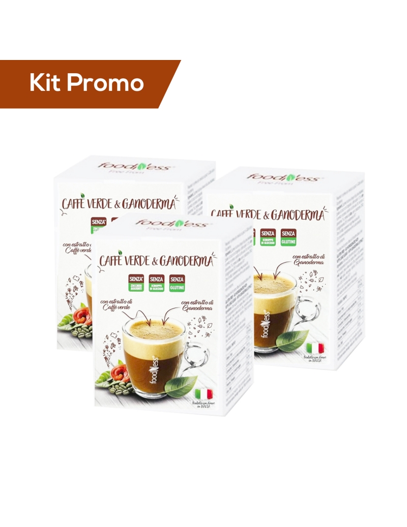 Caffè Verde & Ganoderma Foodness, 3 Box