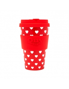 Tazza Quy Cup, fantasia "Heart"400 ml