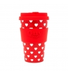 Tazza Quy Cup, fantasia "Heart"400 ml