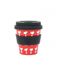 Tazza Da Cappuccino Quy Cup Snoopy Red