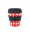 Tazza Da Cappuccino Quy Cup Snoopy Red