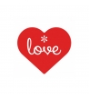 Etichette Adesive Chiudipacco Love
