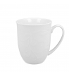 Mug Con Rilievo Bianco Su Bianco