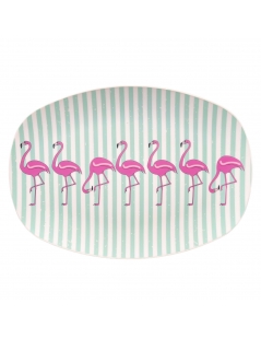 Vassoio R PET Quy Cup Fantasia Flamingo