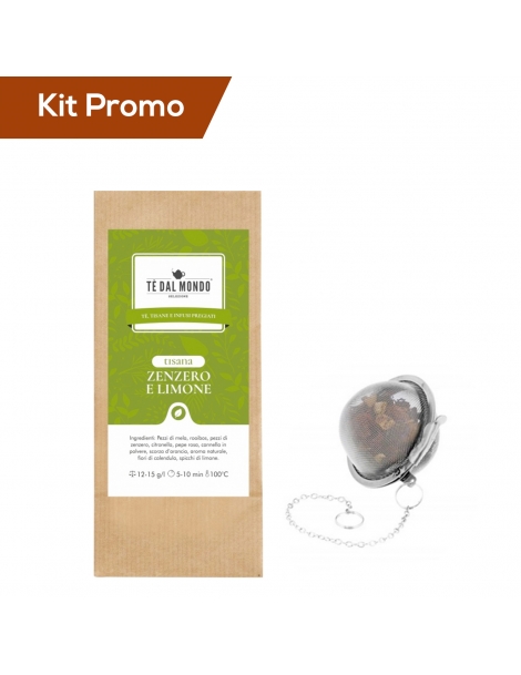 Box tisana rigenerante con filtro a palla