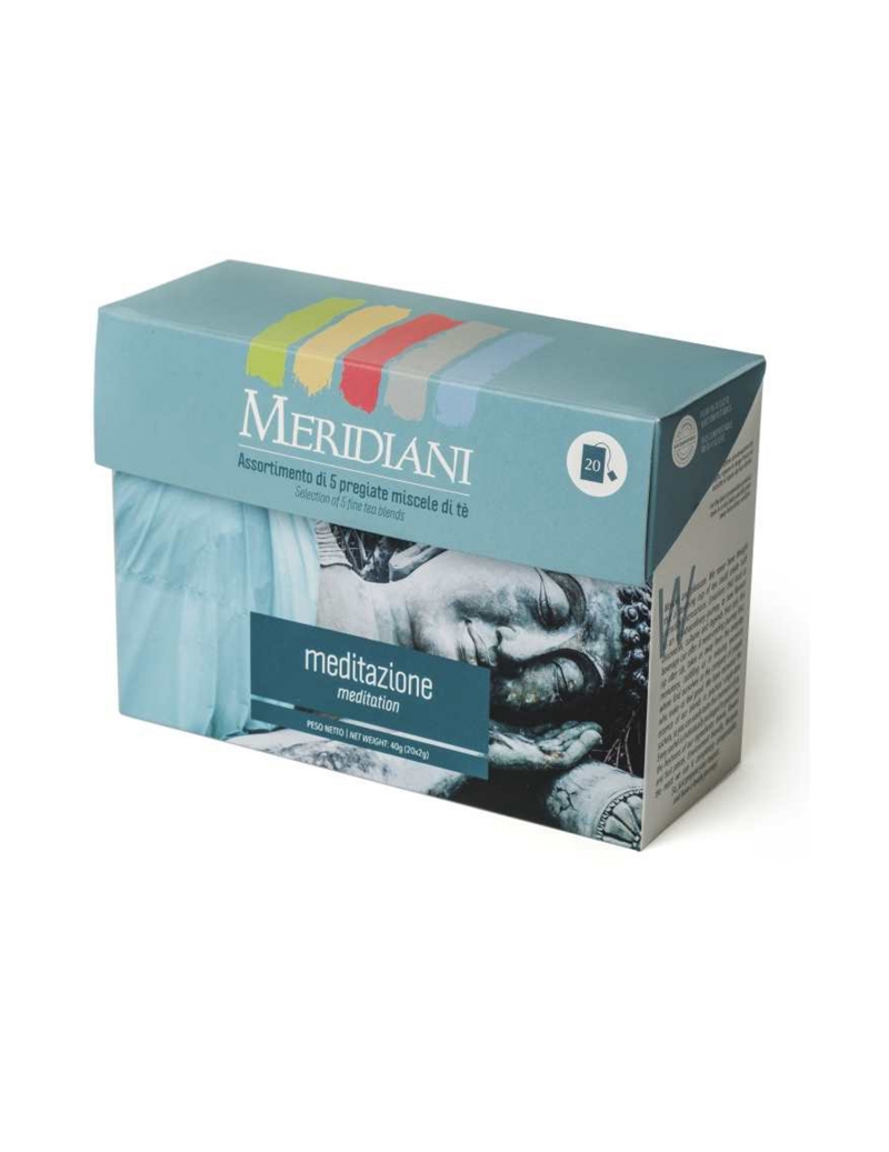 Astuccio Meridiani "Meditazione" con 5 Miscele di Tè