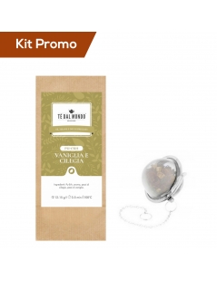 Box Tè Pu Erh vaniglia e ciliegia con filtro a palla