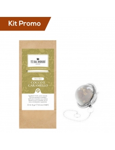 Box Tè Pu Erh al Cocco e Caramello con filtro a palla