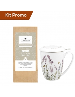 Box tè bianco regalo degli dei con infusiera