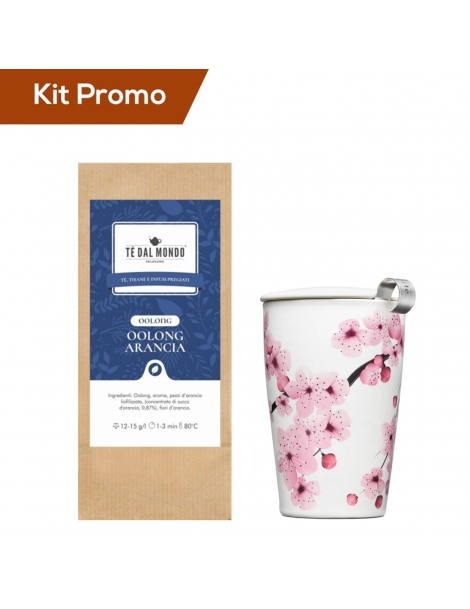 Box tè oolong arancia con infusiera