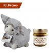 Peluche con colombina più crema spalmabile