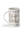 Mug In Porcellana "Black Tea"
