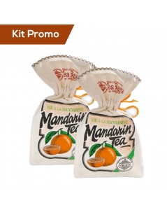 Box 2 sacchetti Tè nero al gusto di mandarino