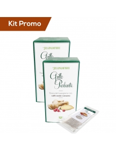 Box 2 astucci Tisana "Grillo Parlante" caffè verde e zenzero