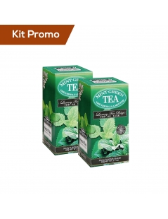 Box 2 astucci Tè verde alla menta in filtro salvaroma, Mlesna