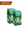 Box 2 astucci Tè verde alla menta in filtro salvaroma, Mlesna
