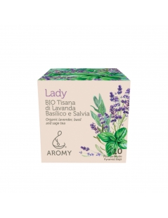 Tisana Biologica Di Lavanda, Basilico E Salvia Rilassante