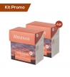Box 6 astucci infuso con fragola e crema