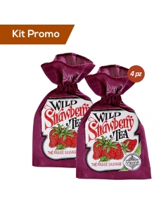 Box 4 sacchetti Tè nero al gusto di fragola