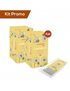 Box 4 astucci Infuso Biologico Regina di Fiori "Camomilla"