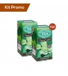 Box 4 astucci Tè verde alla menta in filtro salvaroma, Mlesna