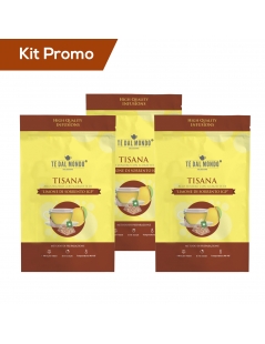Kit 3 Doypack Tisana zenzero e limone con scorzette di "Limone di Sorrento IGP"