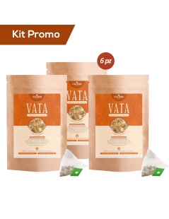 Kit 6 doypack Miscela di Tè Bio Speziato, Vata