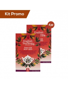 Kit 4 astucci English Tea Shop, Teas For Busy Bees