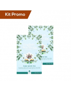 Kit 2 astucci di Tè bianco biologico English Tea shop
