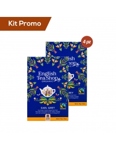 Kit 4 astucci English Tea Shop Tè Al Bergamotto Bio