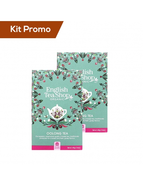 Box 2 astucci English Tea Shop Tè Oolong Bio