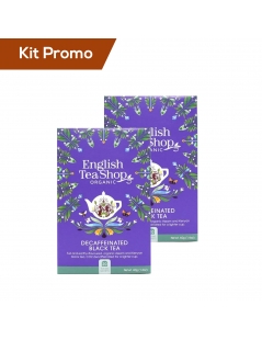 Box 2 astucci English Tea Shop Tè Nero Decaffeinato Bio