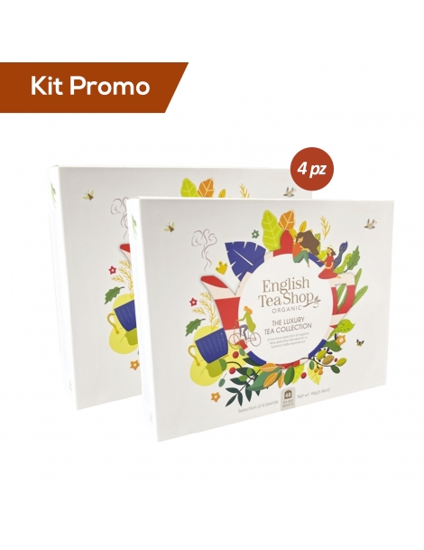 Box 4 confezioni English Tea Shop, The Luxury Tea Collection