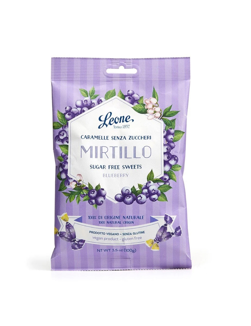 Caramelle Leone Al Mirtillo
