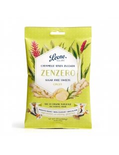Caramelle Leone Allo Zenzero Senza Zucchero