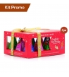 Box 3 astucci English Tea Shop Red Xmas Gusti Assortiti Di Natale