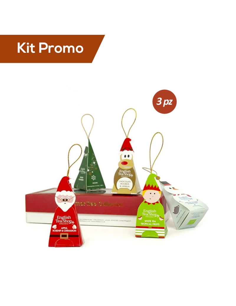 Box 3 astucci di tisane soggetti appendibili