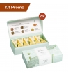 Box 2 astucci Tea Forte, collezione Lotus