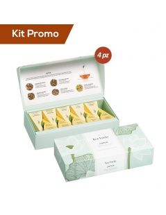 Box 4 astucci Tea Forte, collezione Lotus