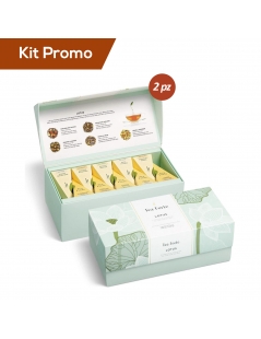 Box 2 astucci Tea Forte, collezione Lotus 40 filtri