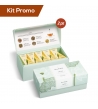 Box 2 astucci Tea Forte, collezione Lotus 40 filtri