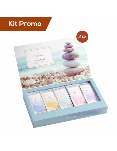 Box 2 astucci Tea Forte, collezione Wellbeing