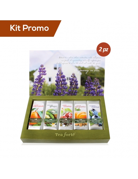 Box 2 astucci Tea Forte, tisane miste in foglia