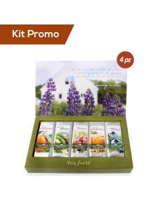 Box 4 astucci Tea Forte, tisane miste in foglia